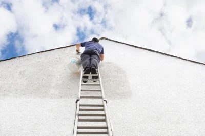 Peinture extérieure à la Clayette — façades et ravalement